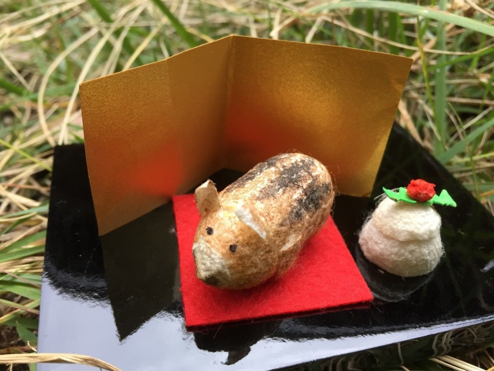 まゆ玉で作る干支づくり ワークショップ