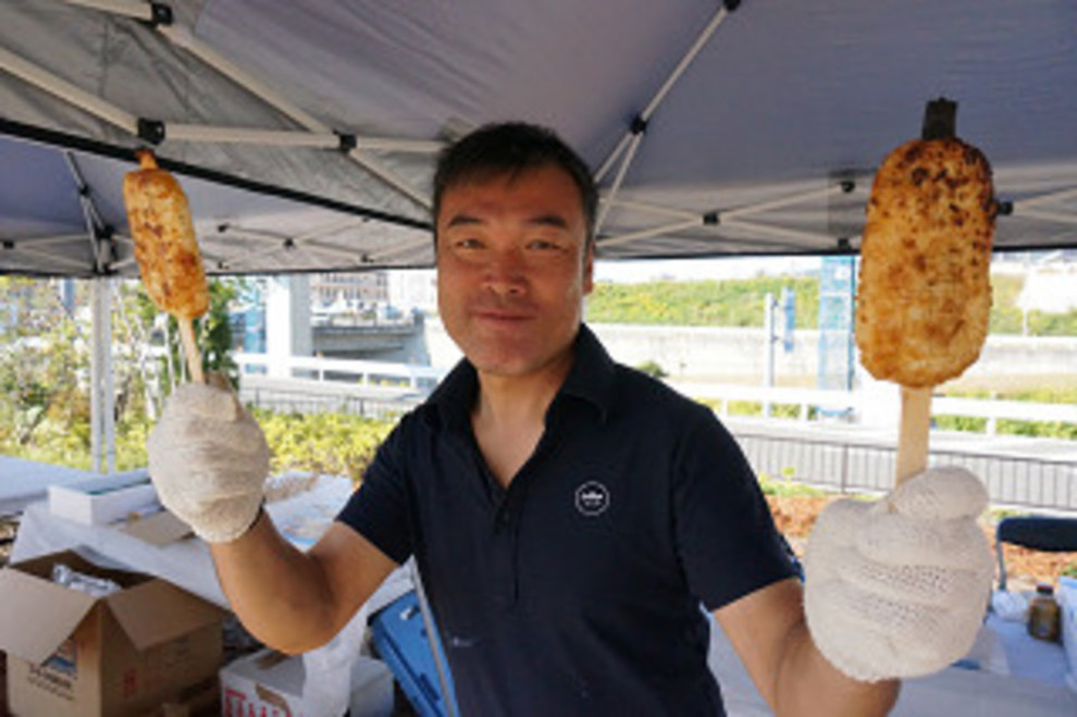 五平餅おいしいよ!