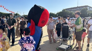 「新田南なつまつり」で岐阜をPR